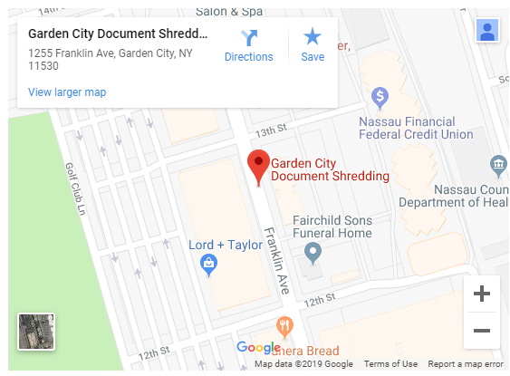 Garden City Document Shredding